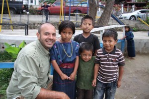 Producer Renzo with some cool Lago Atitlan village kids
