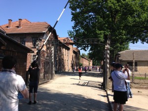 Entry to Auschwitz 
