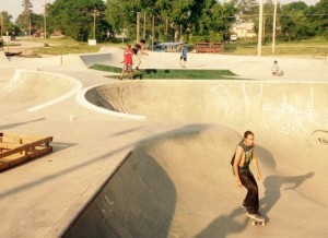 This Recently Built Skateboard Park Gets Lots of Use 